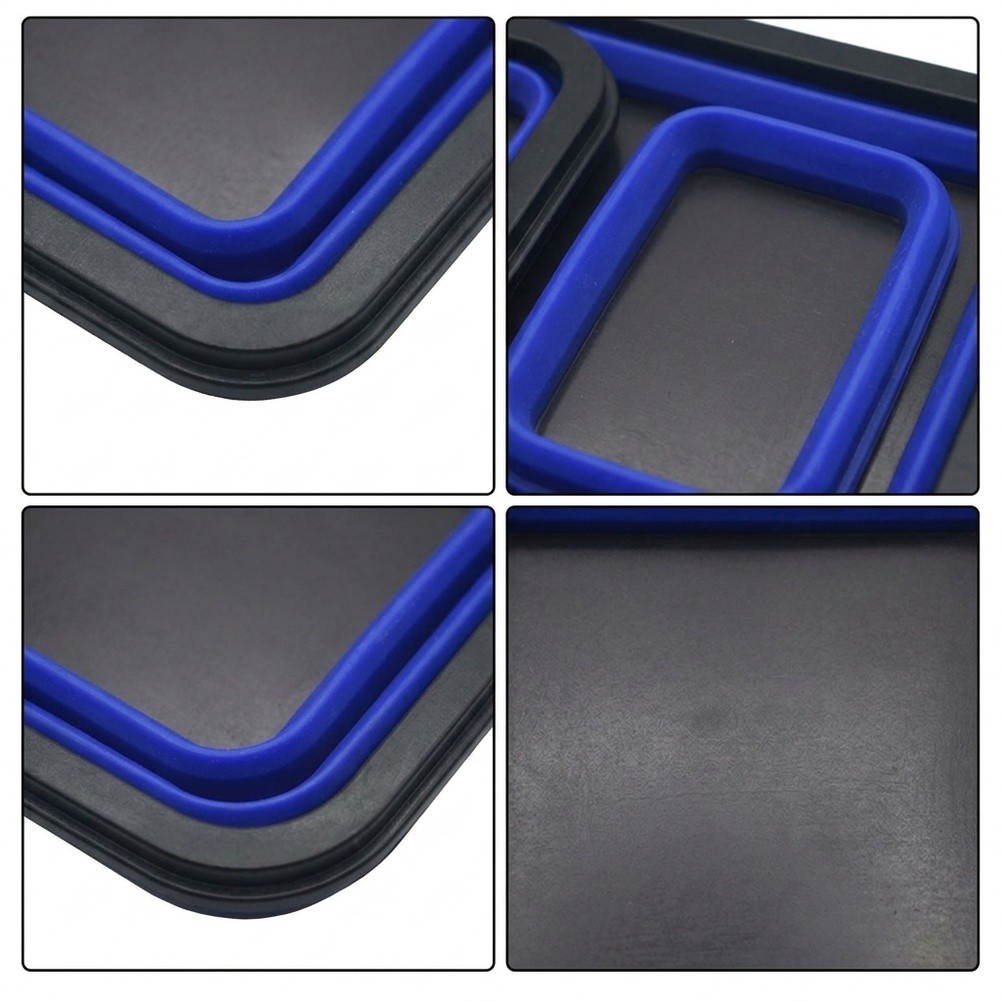 Magnetic Parts Tray - Opvouwbare magnetische siliconen onderdelenbak, opvouwbare antislip