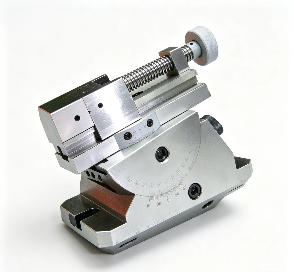 Bench Vise Swivel - Zware universele hoek-sinus bankschroef van massief