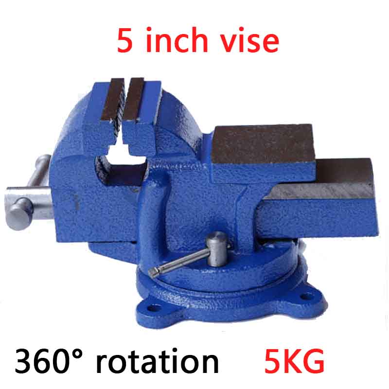 Bench Vise Swivel - 1 st Zware Bankschroef Huishoudelijke Bankschroef