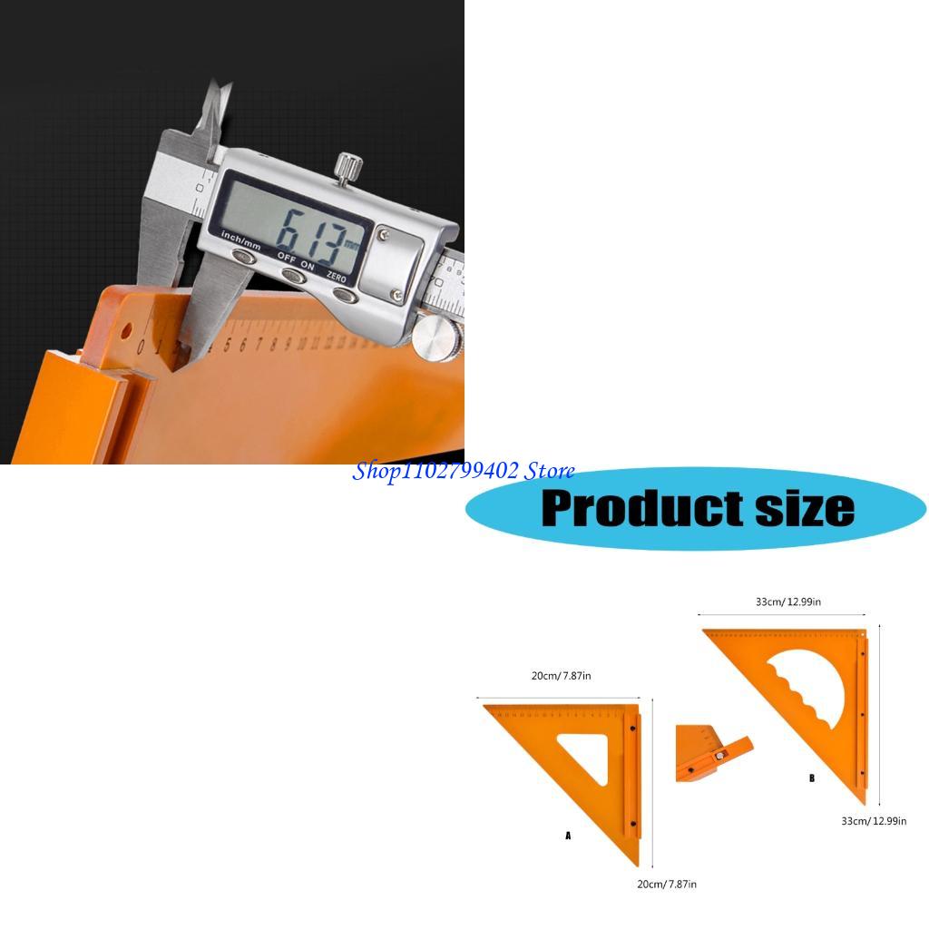 Workshop Tools In Engineering - 547F Nauwkeurig haaks meetapparaat voor bouwtekeningen