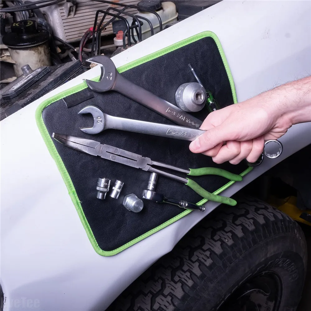 Magnetic Parts Tray - Magnetische Gereedschapskussen Flexibele Gereedschapshouder Mat Monteur