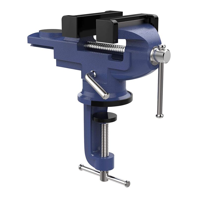 Bench Vise Swivel - KYCOR-Bankklemmen Vaste Gereedschapsklem 3 Inch Tafelklem