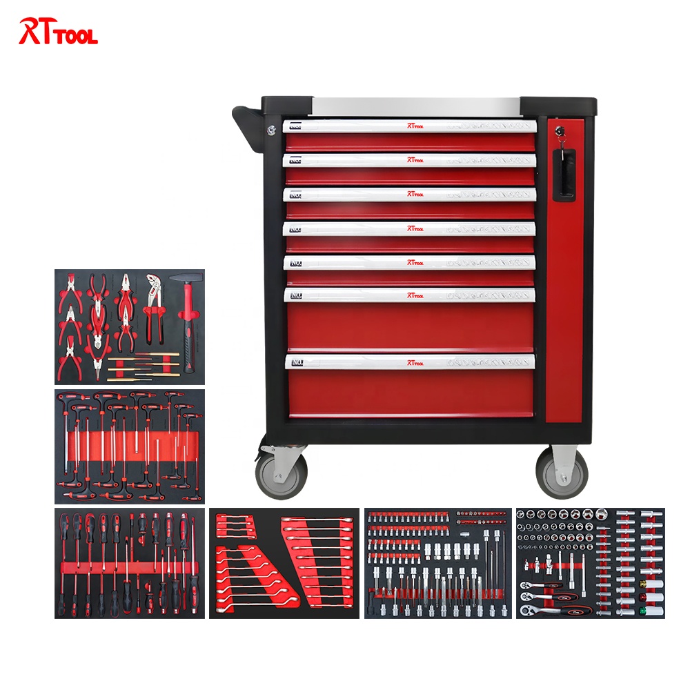 Workshop Tools Wholesale - 259-delige autosleutelset met ratel en dopjes,