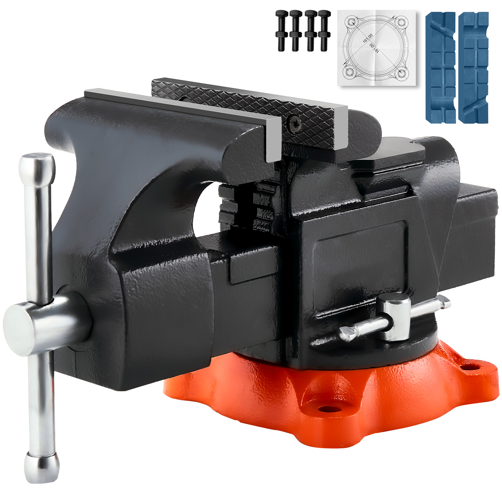 Bench Vise Swivel - SucceBuy bankschroef 5