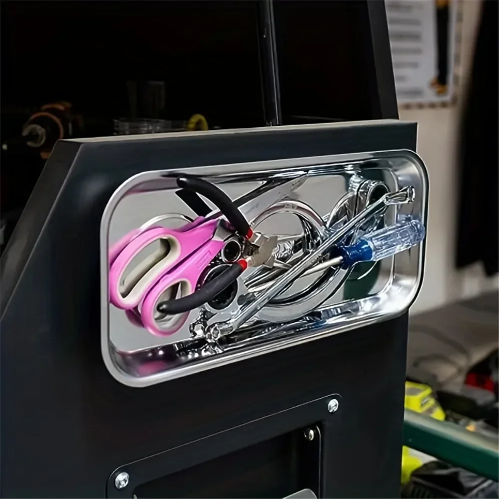 Magnetic Parts Tray - Staal Met Magnetische Lade Gereedschapsonderdelen Opslag