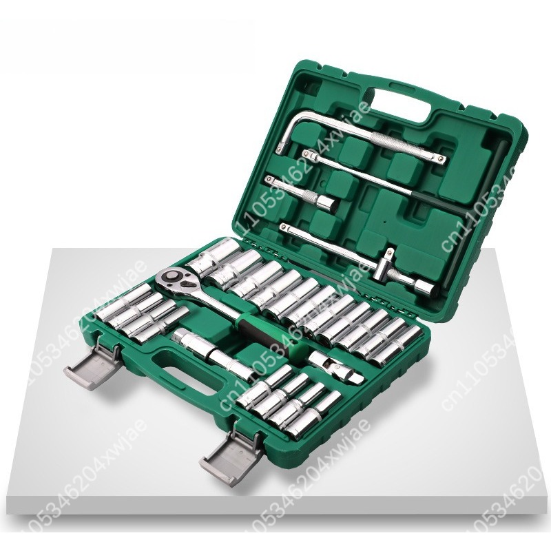 Workshop Tools Wholesale - 28-delige verlengde zeskantdop sleutelset, handmatige autoreparatie