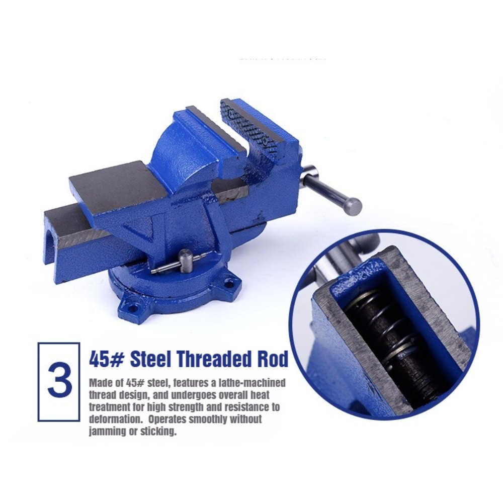 6 inch zware bankschroef van g - Bench Vise Swivel recensie en prijs