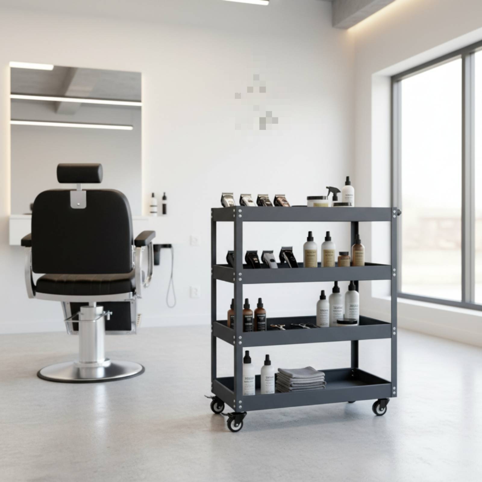 Vierlaags transportkar met duu - Tools Mechanical Workshop recensie en prijs
