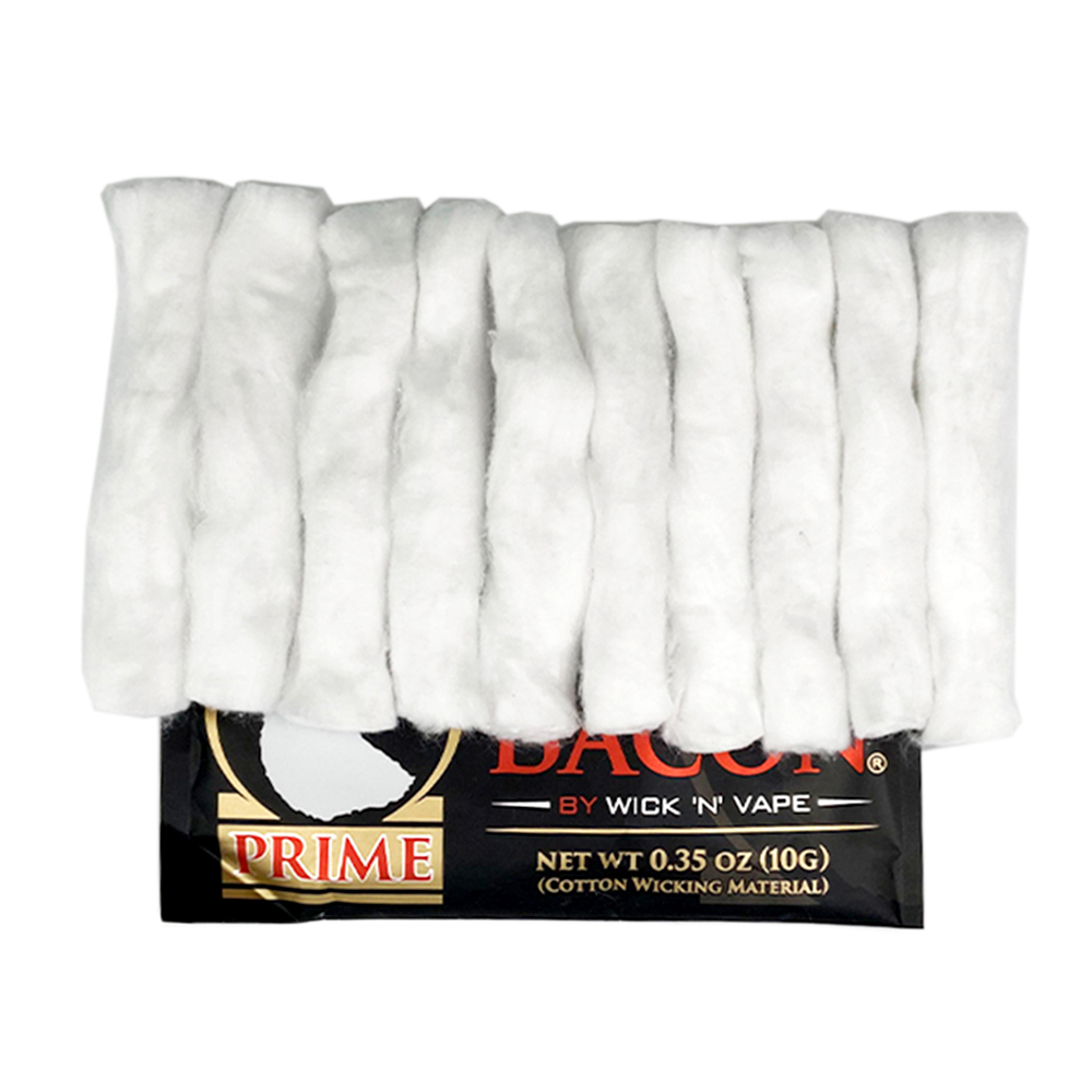 2Pack Katoen Bacon Prime Zilve - Tools Vape recensie en prijs