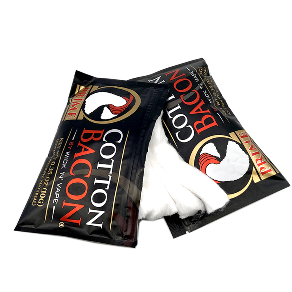 2Pack Katoen Bacon Prime Zilve - Tools Vape recensie en prijs