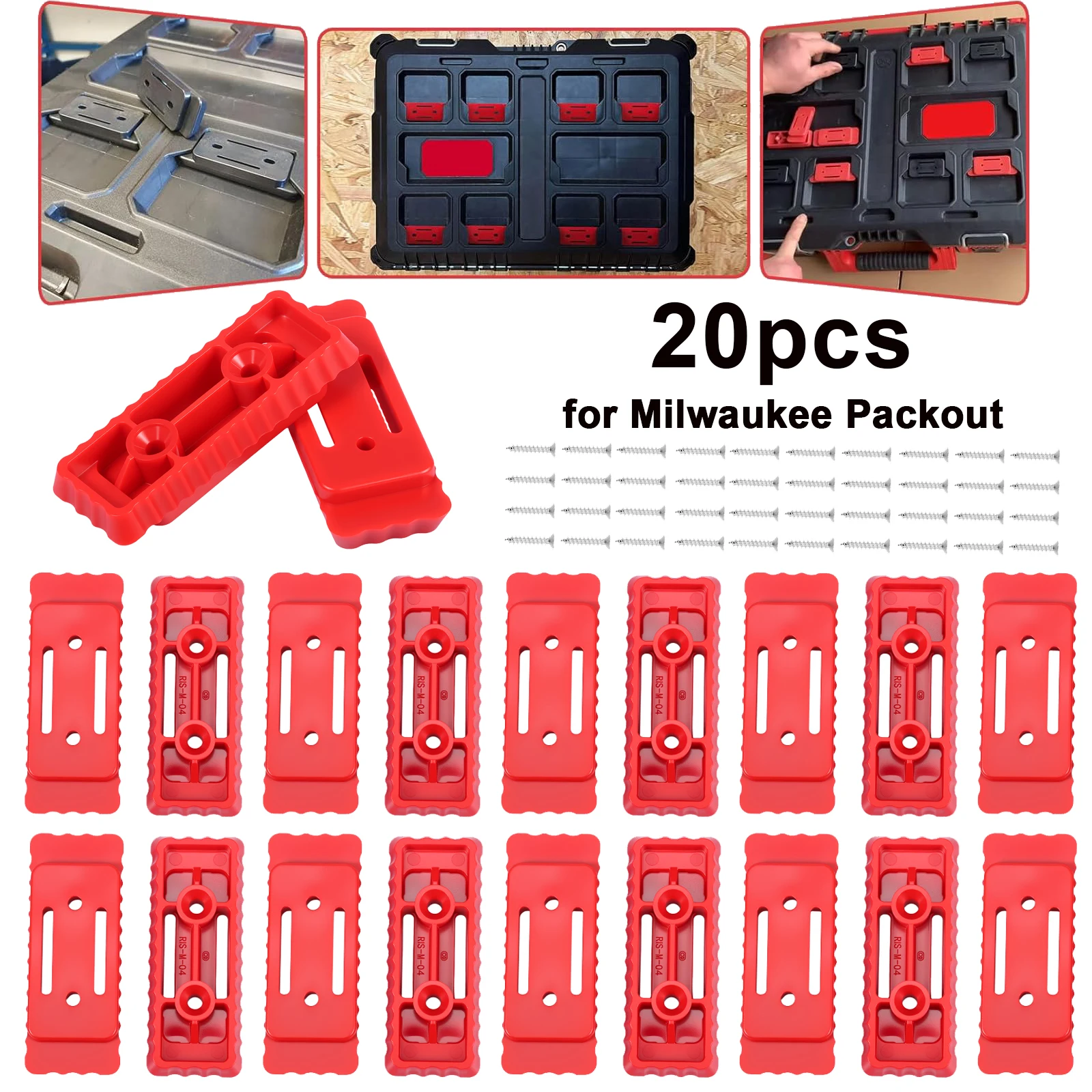 20 stuks montagevoetjes voor M - Workshop Electric Tools recensie en prijs