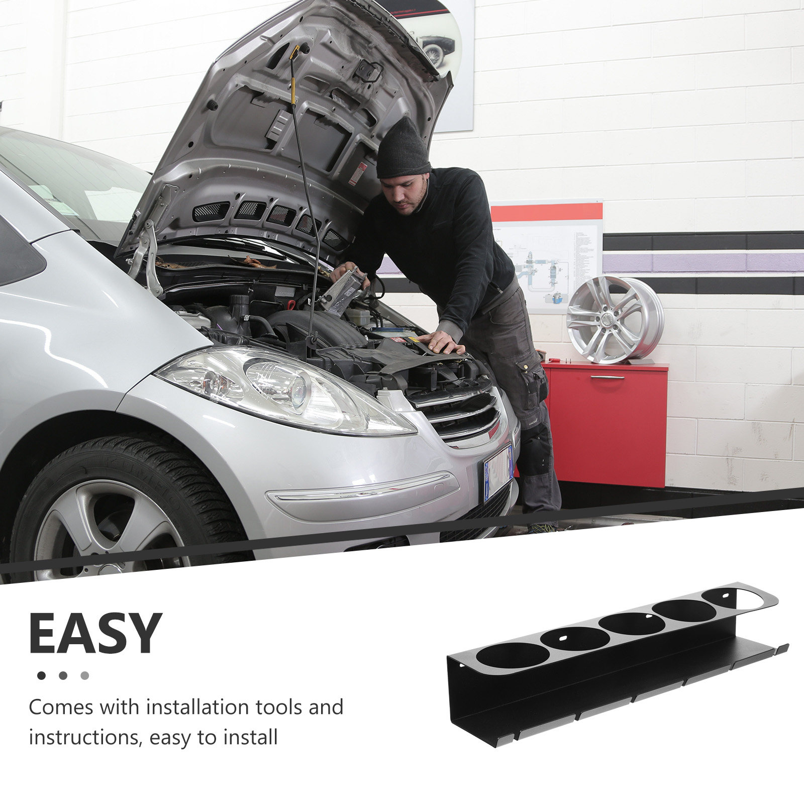 1Set Heavy Duty Metalen Gereed - Workshop Tools Holder recensie en prijs