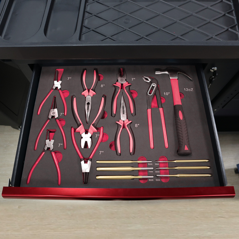 7-laden gereedschapswagen met  - Workshop Tools Trolley recensie en prijs