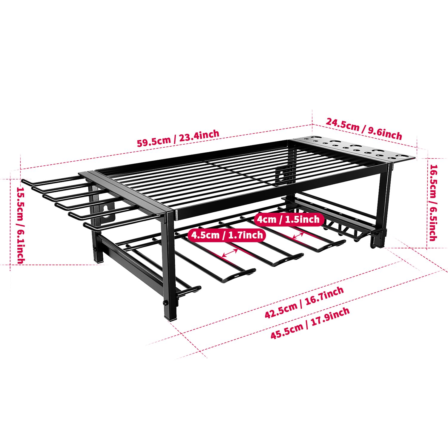 Wandmontage gereedschapsrek vo - Workshop Electric Tools recensie en prijs