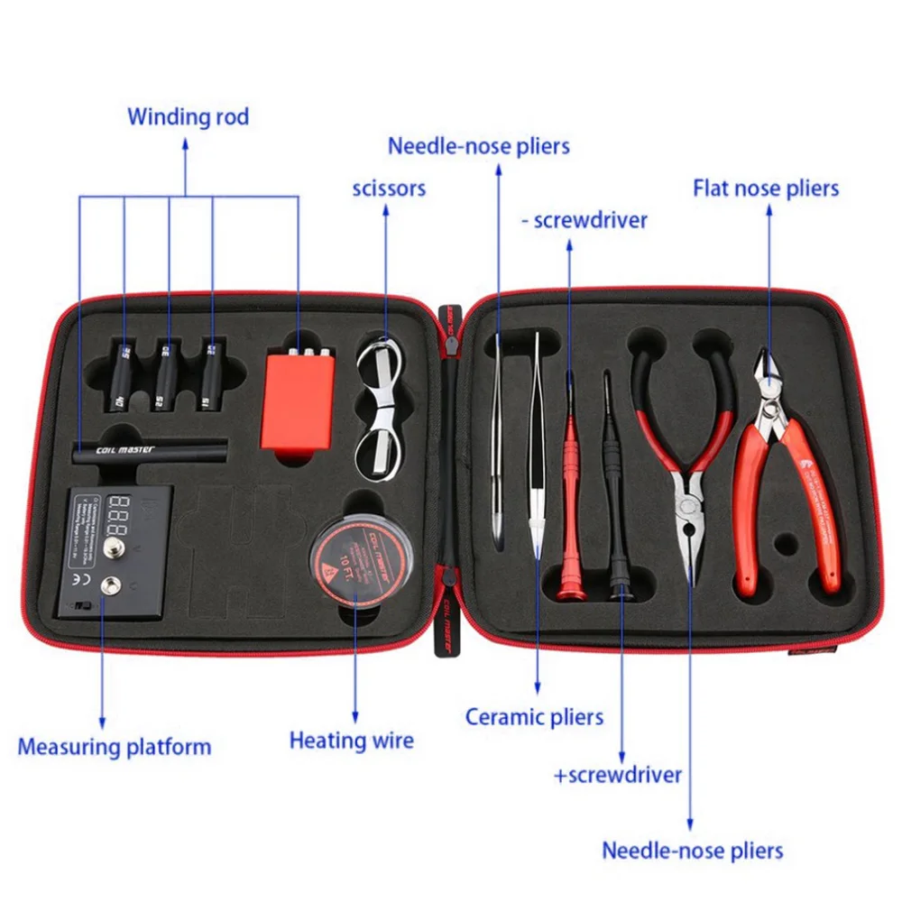 Vaporizer Spoelen Voor Vape E- - Tools Vape recensie en prijs