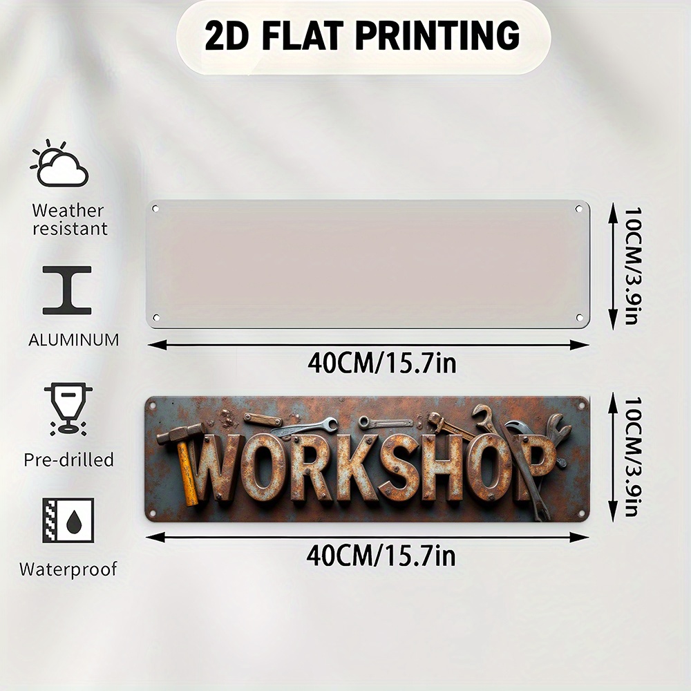2D plat, bord, een decoratief  - Workshop Tools Background recensie en prijs