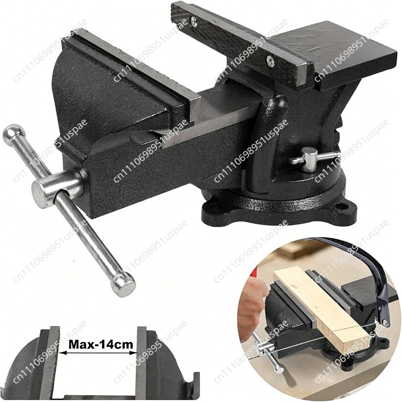 Zware werkbankklem 3 inch gesm - Bench Vise Swivel recensie en prijs