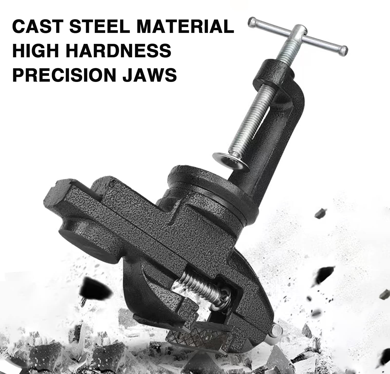 Multifunctionele zware tafelkl - Bench Vise Swivel recensie en prijs