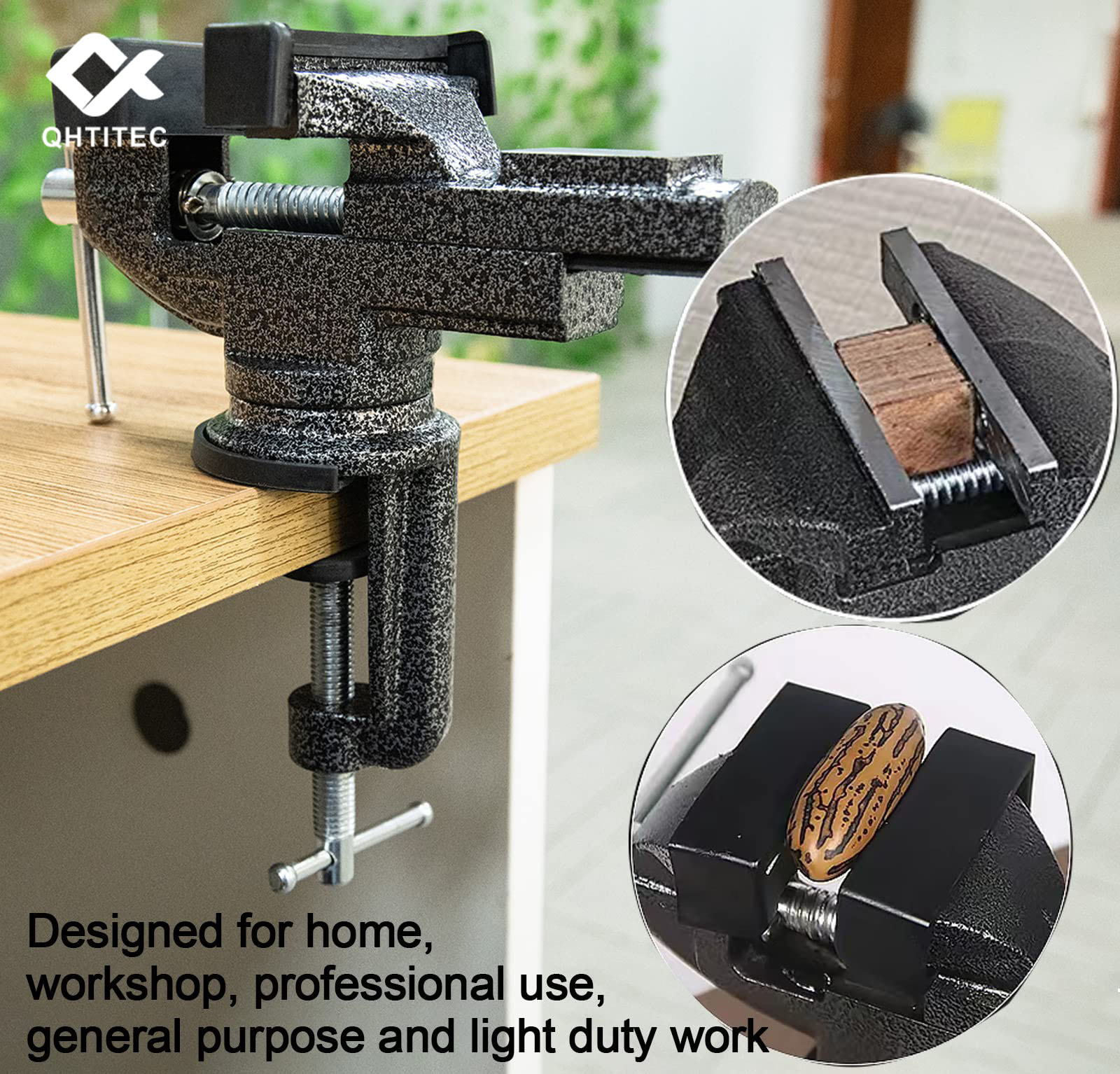 Multifunctionele zware tafelkl - Bench Vise Swivel recensie en prijs