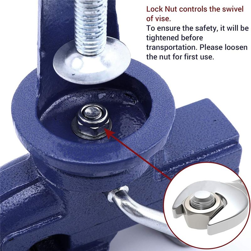 KYCOR-Bankklemmen Vaste Gereed - Bench Vise Swivel recensie en prijs