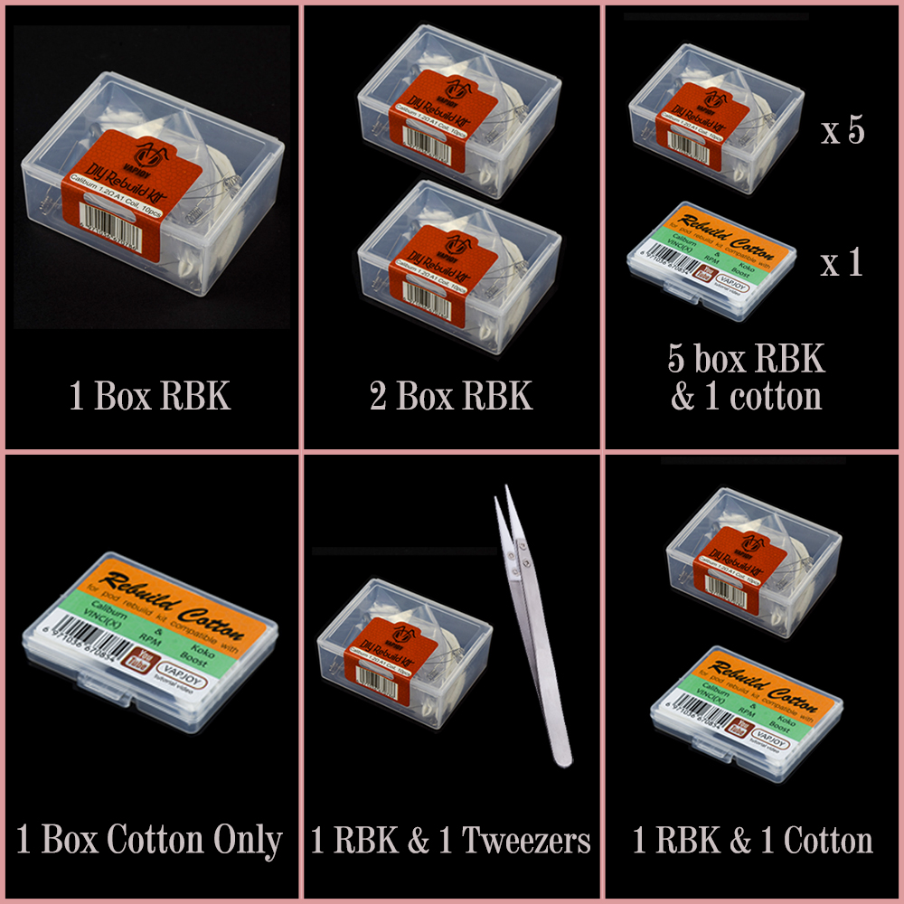 Originele Vapjoy Diy Rebuild K - Tools Vape recensie en prijs