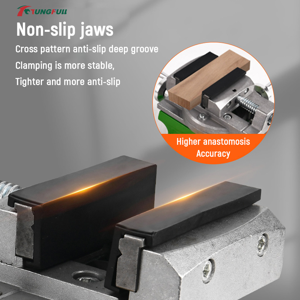 TUNGFULL Kruisschuifbank 360 ° - Bench Vise Swivel recensie en prijs