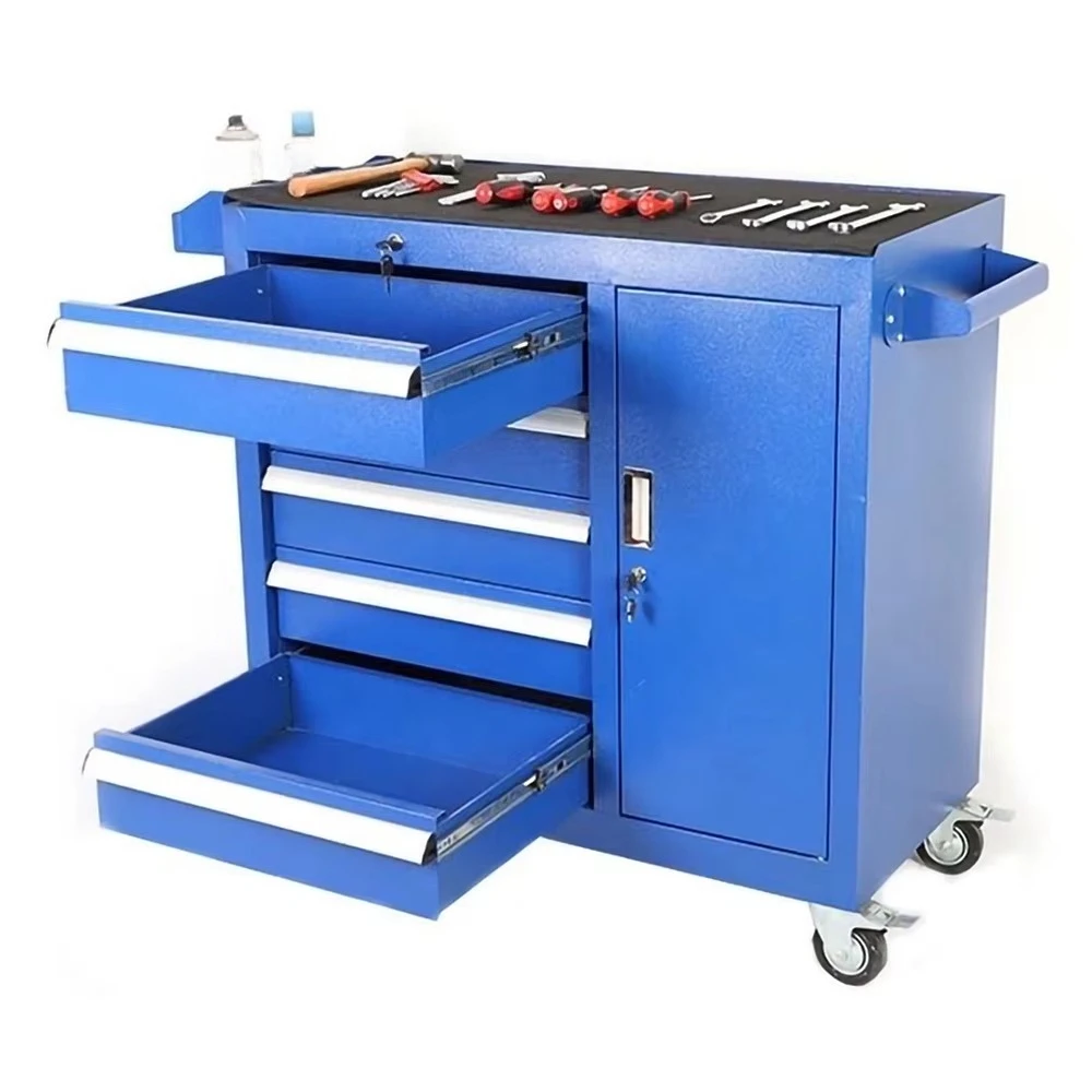 68-laden rolbare gereedschapsk - Workshop Tools Trolley recensie en prijs