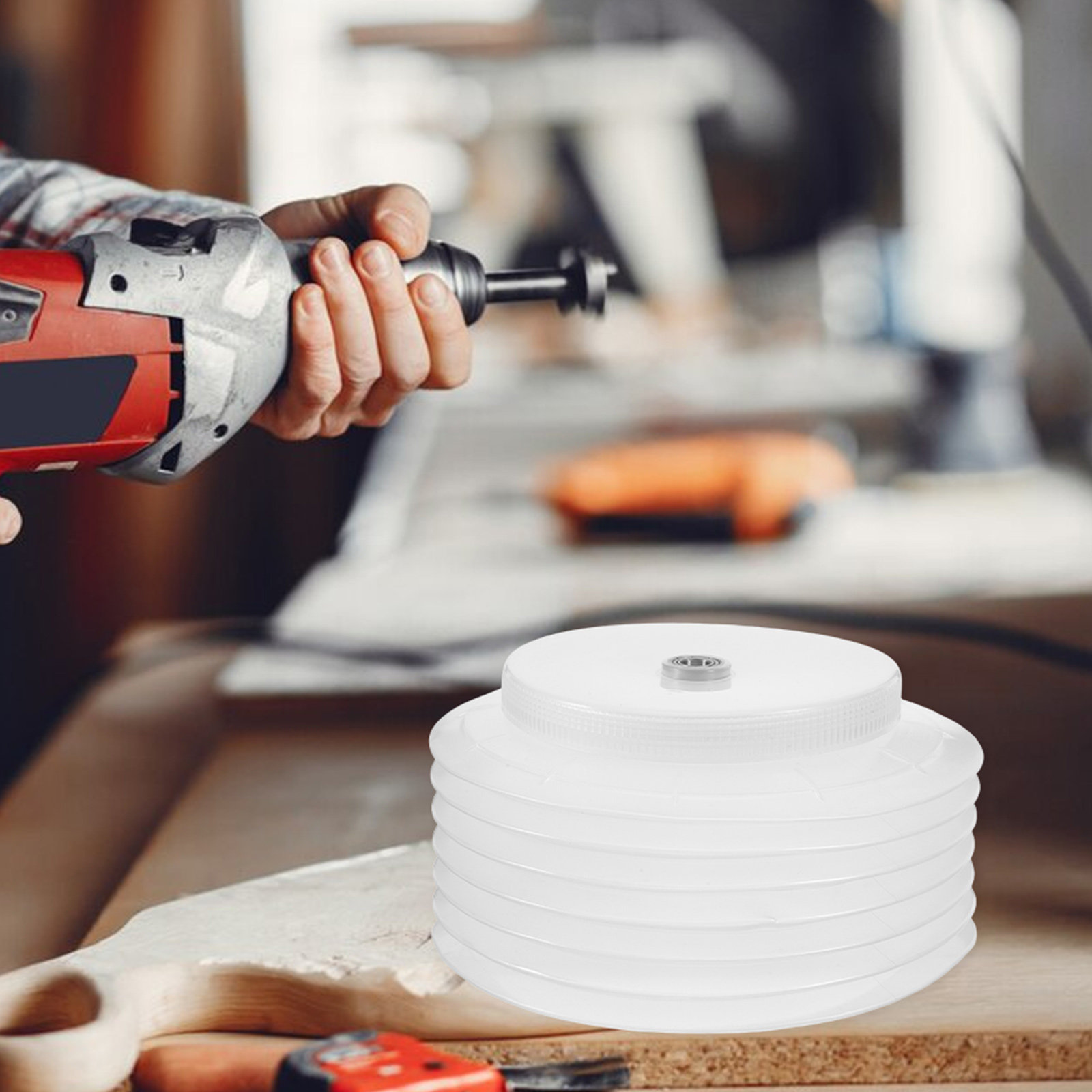 Robuuste stofkap voor klopboor - Power Tools For Workshop recensie en prijs