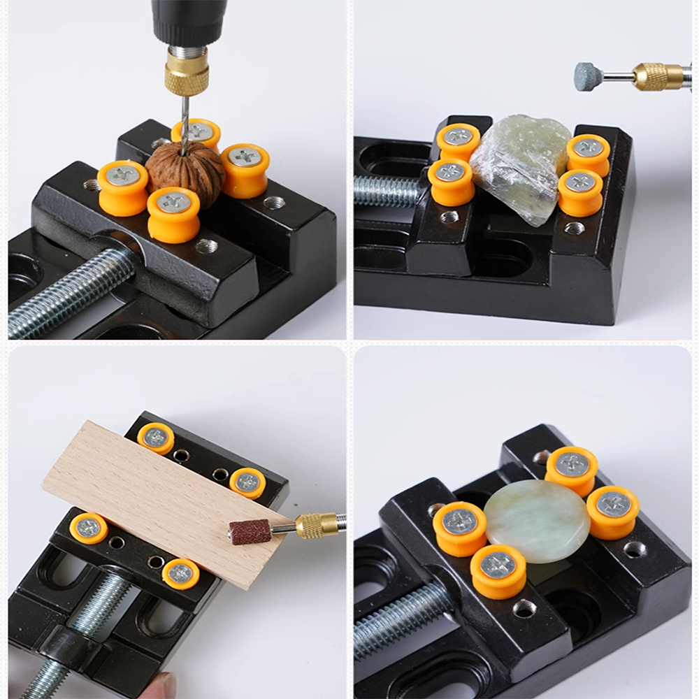 Zware uitvoering 57mm mini-taf - Bench Vise Swivel recensie en prijs