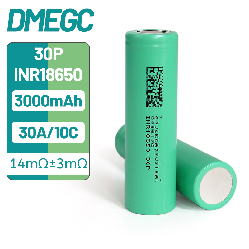 10PCS DMEGC 30P INR18650 3000m - Tools Vape recensie en prijs