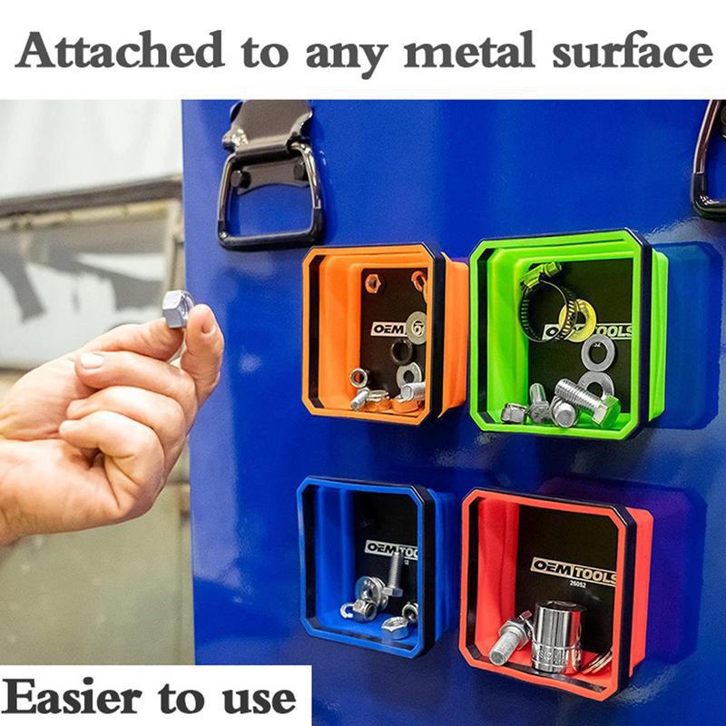 Kleurrijke vierkante siliconen - Magnetic Parts Tray recensie en prijs