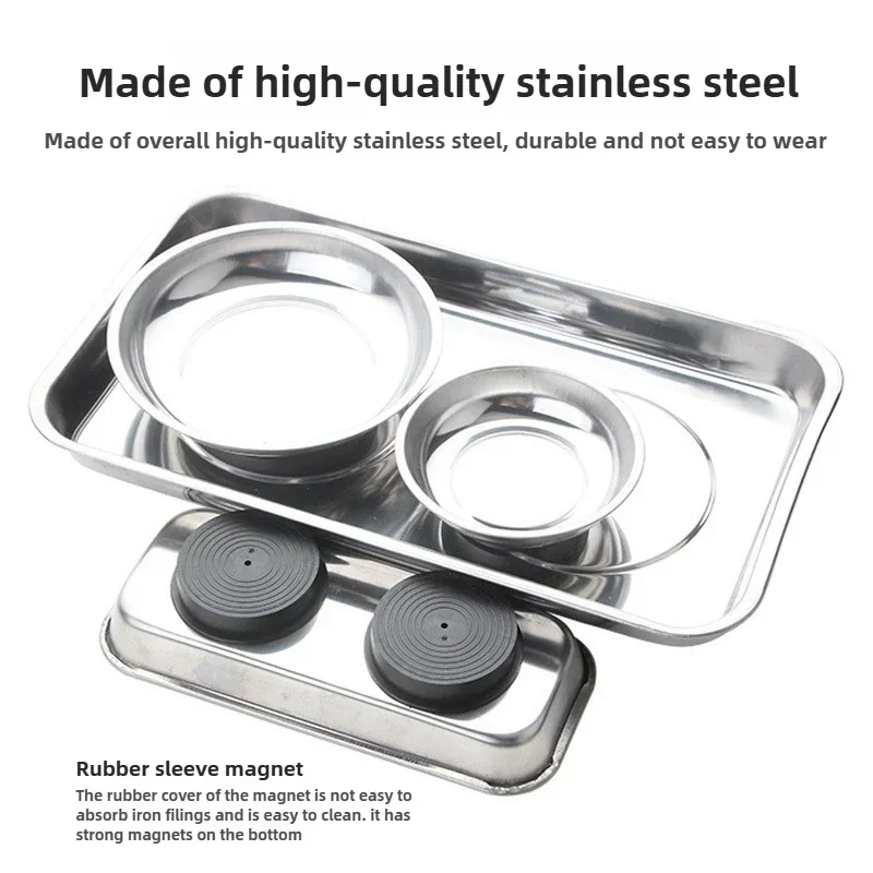 Vierkante magnetische schaal,  - Magnetic Parts Tray recensie en prijs