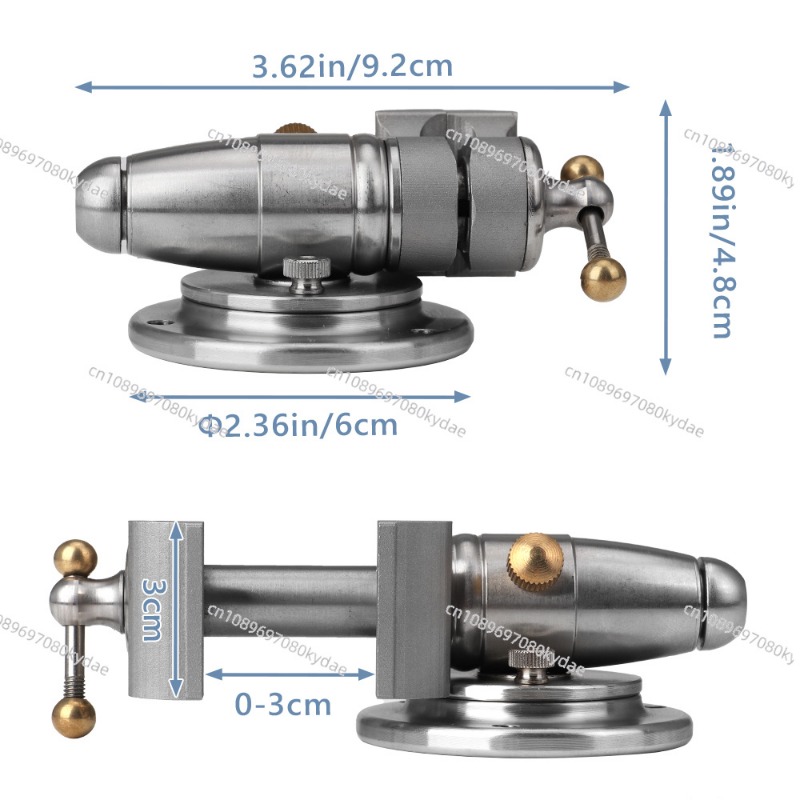 304 roestvrijstalen mini-bankk - Bench Vise Swivel recensie en prijs
