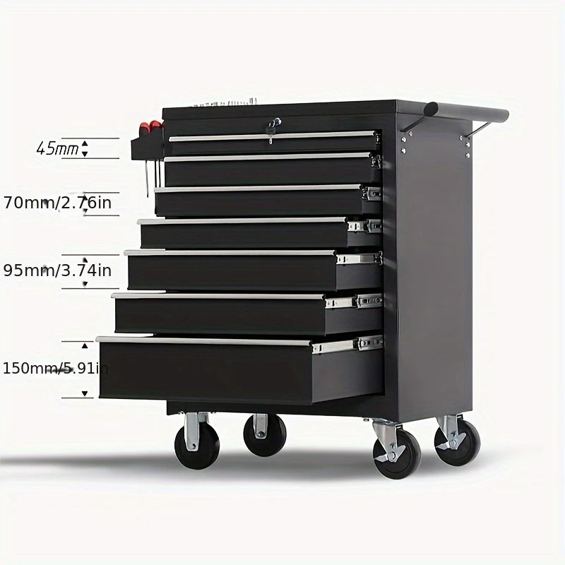 1 st. Zware uitvoering 7-laden - Workshop Tools Trolley recensie en prijs